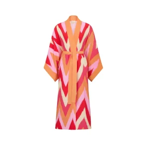 Jane Zigzag Çok Renkli Kaftan