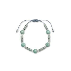 Aqua Natural Stone Bracelet