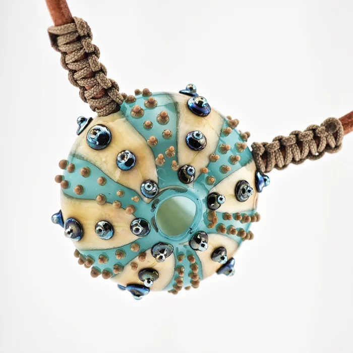 Sea Urchin Glass Necklace image 3