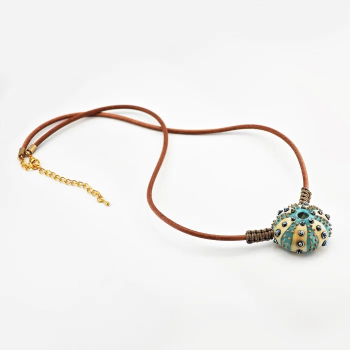 Sea Urchin Glass Necklace image 2
