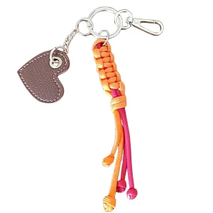 Handmade Paracord Heart Bag Accessory & Keychain