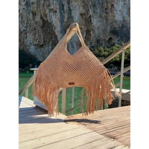 Frange Naturel Straw Beach Bag