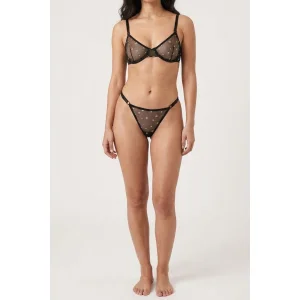 Liz Black Bra
