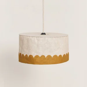 Vibes Lighting Shade, 40cm Diameter, Mustard