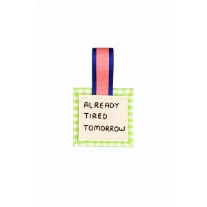 Tomorrow Nakışlı Madalyon Pin Broş