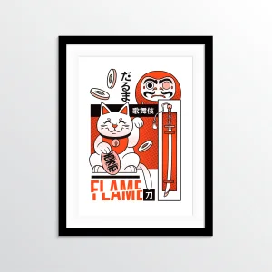 Fuku To Katana Poster