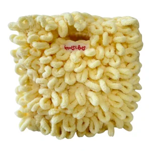 Crochet Puffy Yellow Bag