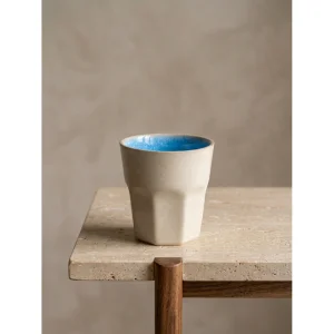 Stoneware Blue Espresso Cup