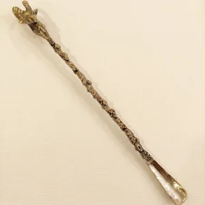 Capra Handmade Brass Shoehorn