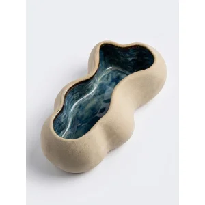 Blue Lagoon Handmade Ceramic Decorative Object