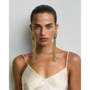 Signature Gold Tassel Earrings