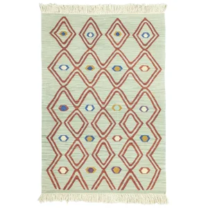 Esil Ancient Sea Green Handwoven Rug