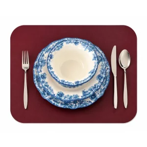 Bordeaux Leather Placemat