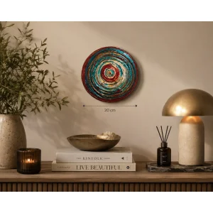 Nazar Series Kismet Handmade Textured Epoxy Painting