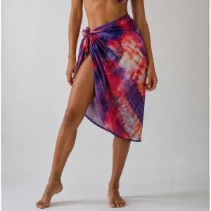 Afterglow Purple-Pink Pareo