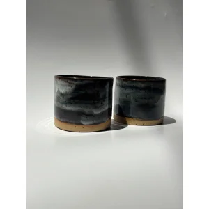 Twin Handmade Stoneware Cup Set