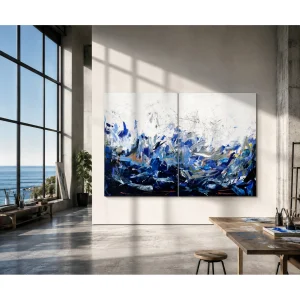 Sail Abstract Acrylic Painting