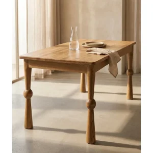 Safran Solid Wood Dining Table