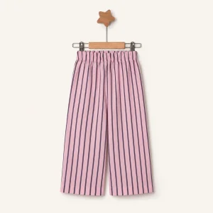 Pembe Çizgili Pantolon