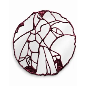 Rete Metallic Bordeaux Mirror