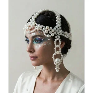 Handmade Bead Woven Design Headpiece