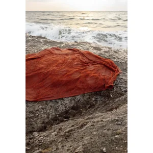 Solara 100% Cotton Beach Towel 80x170 Cm Orange Sun - 8