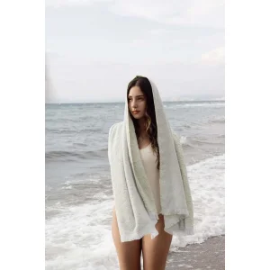 Hibisca 100% Cotton Beach Towel 80x170 Cm Summer Blue - 3