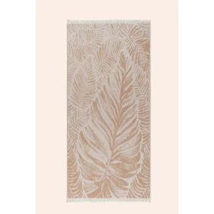 Verde 100% Cotton Beach Towel 80x170 Cm Milk - 1