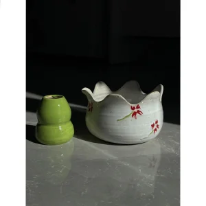 Bloom Beyaz-Yeşil Matcha Set