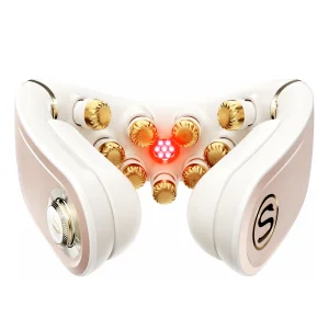 G7 Pro Fold Gold Series Neck Massager with Heat Therapy & App Control