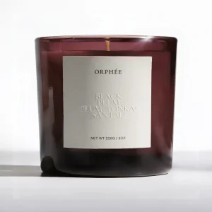 Black Plum Scented Candle