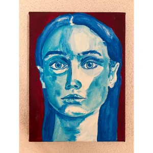 Blue Woman Series Amazons No.2 Resim