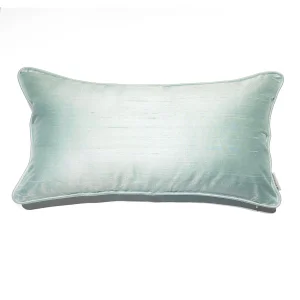 Silk Shantung Mint Green Cushion Cover