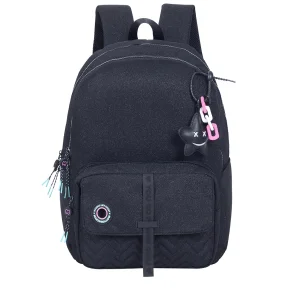 Nighty Black School Backpack