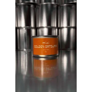 Golden Satsuma Mini Tin Candle
