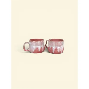 Rose Stoneware 2'li Fincan Seti
