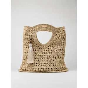 Calyra Hand-Knitted Paper Yarn Handbag