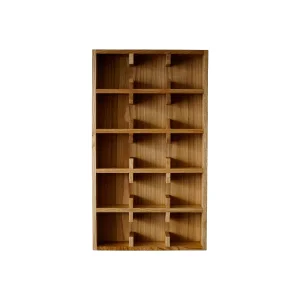 Solid Chestnut Handcrafted Mug Rack