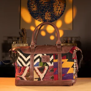 Ahenk Weekender Handmade Boho Duffel Bag