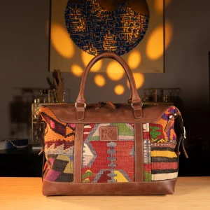 Handmade Karma Boho Weekender Duffel Bag