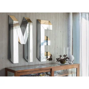 Alphabet Decorative Wall Mirror