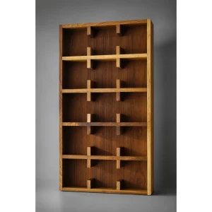 Solid Walnut Handmade Mug Shelf