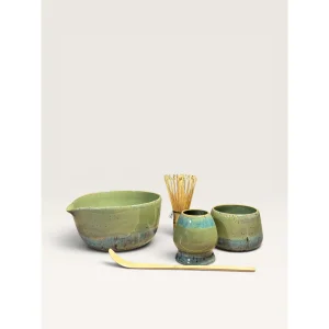 Hisui Yeşim Yeşili Matcha Set - 3 Pieces
