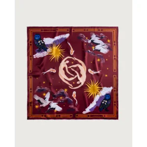Saye Silk Satin Scarf