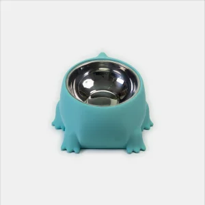 Dinobowl Blue Ergonomic Pet Bowl - 2