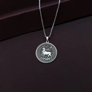 Ceryneian Hind 925 Sterling Silver Necklace