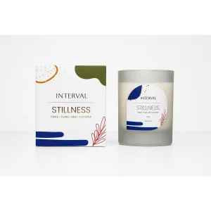 Stillness White Scented Candle