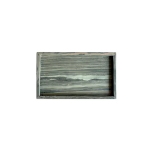 Green Serpeggiante Marble Tray