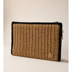 Straw Clutch Bag