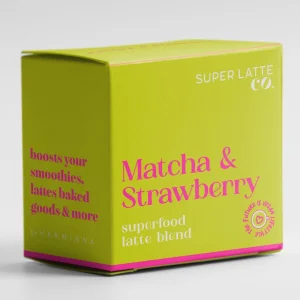 Matcha Strawberry Superfood Latte Blend 160 gr